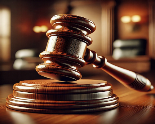a gavel